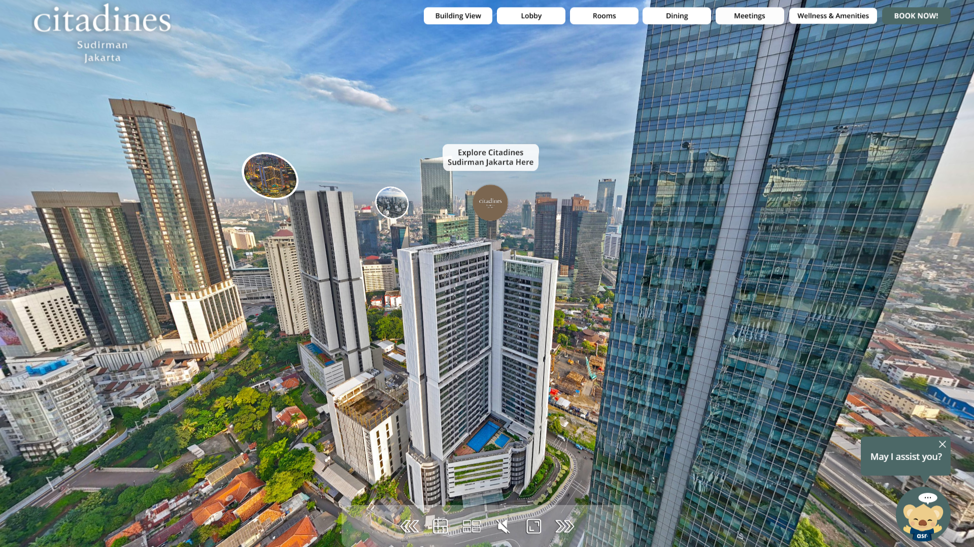 Citadines Sudirman Jakarta — Virtual Show Unit 360°